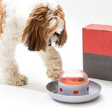 Maxbell Dog Food Dispenser Bowl Interactive Leakage Treat Dispensing Dog Puzzle Toys