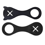 Maxbell Dog Poop Bag Holder Rubber Fit Any Leash for Walking Accessory Pet Supply No Ears