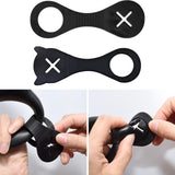 Maxbell Dog Poop Bag Holder Rubber Fit Any Leash for Walking Accessory Pet Supply No Ears