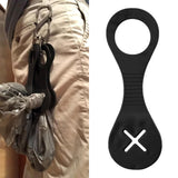 Maxbell Dog Poop Bag Holder Rubber Fit Any Leash for Walking Accessory Pet Supply No Ears