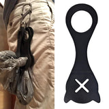 Maxbell Dog Poop Bag Holder Rubber Fit Any Leash for Walking Accessory Pet Supply With Ears