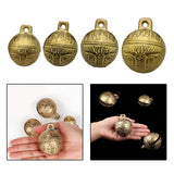 Maxbell Dog Bell Collar Bell Fittings Decoration Retro for Necklace Pendant Crafts 38mm