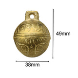 Maxbell Dog Bell Collar Bell Fittings Decoration Retro for Necklace Pendant Crafts 38mm
