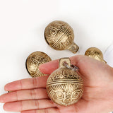 Maxbell Dog Bell Collar Bell Fittings Decoration Retro for Necklace Pendant Crafts 53mm