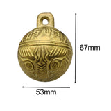 Maxbell Dog Bell Collar Bell Fittings Decoration Retro for Necklace Pendant Crafts 53mm