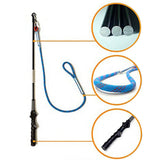 Maxbell Flirt Pole for Dogs with Fleece Rope Tether Large Breed for Training Chasing