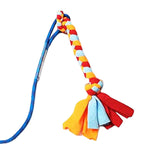 Maxbell Flirt Pole for Dogs with Fleece Rope Tether Large Breed for Training Chasing
