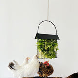 Maxbell Hanging Feeder for Hens Chicken Suet Cage Holder for Cabbage Lettuce Veggies