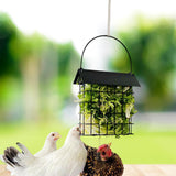 Maxbell Hanging Feeder for Hens Chicken Suet Cage Holder for Cabbage Lettuce Veggies