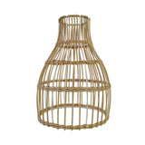 Maxbell Rattan Lampshade Handmade Decoration for Hanging Light, Floor Lamps Teahouse 18cm x 26cm