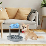 Maxbell Interactive Toys Slow Feeder Bowl Training Dog Puzzle Toys for Puppy Cat Blue