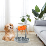 Maxbell Interactive Toys Slow Feeder Bowl Training Dog Puzzle Toys for Puppy Cat Orange