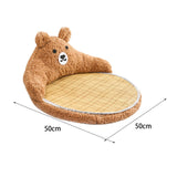 Maxbell Portable Dog Cooling Mat Sleeping Bed Pet Pad Cool Mattress for Kennels