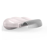 Maxbell Cat Hair Removal Massaging Shell Comb Cat Comb for Shedding for Matted Hair Pink