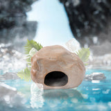 Maxbell Hamster Cave Landscaping Indoor Outdoor Pets Hideout House for Mouse Dwarf 12.5cmx13.5cmx8.5cm