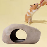 Maxbell Hamster Cave Landscaping Indoor Outdoor Pets Hideout House for Mouse Dwarf 17cmx12cmx8.3cm