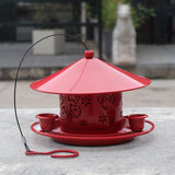 Maxbell Hummingbird Feeder Lightweight 3 Feeder Ports for Outside Birds