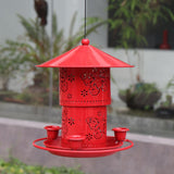 Maxbell Hummingbird Feeder Lightweight 3 Feeder Ports for Outside Birds