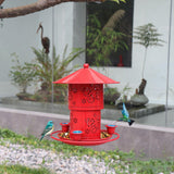 Maxbell Hummingbird Feeder Lightweight 3 Feeder Ports for Outside Birds