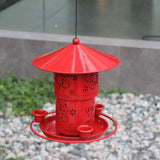 Maxbell Hummingbird Feeder Lightweight 3 Feeder Ports for Outside Birds