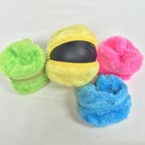 Maxbell Rolling Ball Dog Toy Electric Durable with Plush Covers Auto Rolling Ball 1 Ball 4 Covers