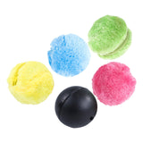 Maxbell Rolling Ball Dog Toy Electric Durable with Plush Covers Auto Rolling Ball 1 Ball 4 Covers