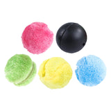 Maxbell Rolling Ball Dog Toy Electric Durable with Plush Covers Auto Rolling Ball 2 Balls 8 Covers