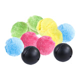 Maxbell Rolling Ball Dog Toy Electric Durable with Plush Covers Auto Rolling Ball 2 Balls 8 Covers