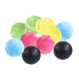 Maxbell Rolling Ball Dog Toy Electric Durable with Plush Covers Auto Rolling Ball 2 Balls 8 Covers