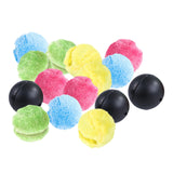 Maxbell Rolling Ball Dog Toy Electric Durable with Plush Covers Auto Rolling Ball 3 Balls 12 Covers