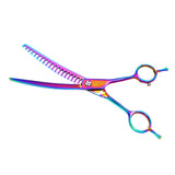 Maxbell Down Curved Chunker Shears Hair Cutting Stainless Steel Hair Trimming Tool 6.5 Inch