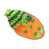Maxbell Durable Pet Snuffle Pad Sniffing Mat feed Game for Boredom Dogs Sniff Pad