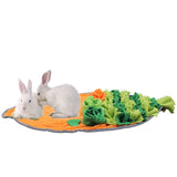 Maxbell Durable Pet Snuffle Pad Sniffing Mat feed Game for Boredom Dogs Sniff Pad