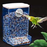 Maxbell Bird Feeder for Cage Viewing for Lovebirds Budgies Small to Medium Birds