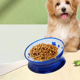 Maxbell Raised Pet Feeder Water Bowls Treat Dispenser Elevated Dog Cat Food Bowl Blue