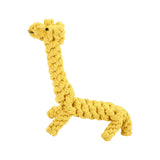 Maxbell Dog Chew Rope Toy Rope Knot Durable for Aggressive Chewers Giraffe Shaped