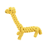 Maxbell Dog Chew Rope Toy Rope Knot Durable for Aggressive Chewers Giraffe Shaped