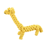 Maxbell Dog Chew Rope Toy Rope Knot Durable for Aggressive Chewers Giraffe Shaped