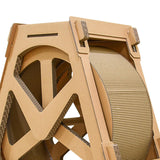 Maxbell Pet Cat Running Wheel Exercise Treadmill Corrugated Play Toy for Workout