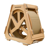Maxbell Pet Cat Running Wheel Exercise Treadmill Corrugated Play Toy for Workout