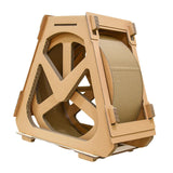 Maxbell Pet Cat Running Wheel Exercise Treadmill Corrugated Play Toy for Workout