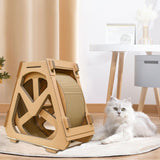 Maxbell Pet Cat Running Wheel Exercise Treadmill Corrugated Play Toy for Workout