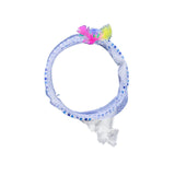 Maxbell Cat Tunnel Portable Durable Folding for Activity Center Accessories Puppy Blue