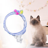 Maxbell Cat Tunnel Portable Durable Folding for Activity Center Accessories Puppy Blue