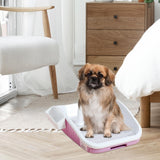 Maxbell Puppy Toilet Dog Mat Keep Clean Splashproof for Pet Training Pink