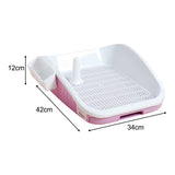 Maxbell Puppy Toilet Dog Mat Keep Clean Splashproof for Pet Training Pink