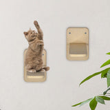 Maxbell Cat Stairway Wall Mounted Platform Ladder Cat Climbing Shelves for Resting Suction Cup