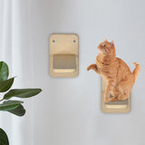 Maxbell Cat Stairway Wall Mounted Platform Ladder Cat Climbing Shelves for Resting Suction Cup
