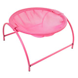 Maxbell Stylish Round Soft Cat Hammock Comfortable Detachable for Playing Sleeping Pink