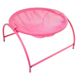 Maxbell Stylish Round Soft Cat Hammock Comfortable Detachable for Playing Sleeping Pink